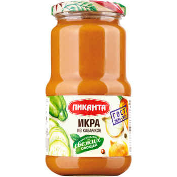 Икра кабачковая Пиканта, 450г