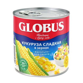 Кукуруза GLOBUS  340г