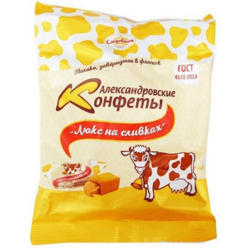 Конфеты Александровские Люкс, на сливках, Сладовянка, 250г