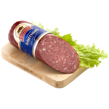 Колбаса варено-копченая Сервелат Элитный Костромской МК, 300г