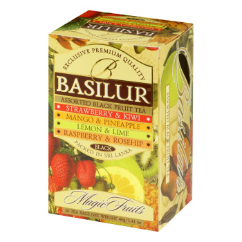 Чай Базилур 25пак Волшебные фрукты Ассорти в конверте