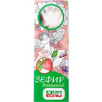 Зефир Домашний Клубничный 125г