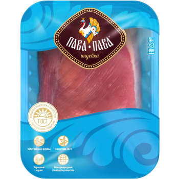 Филе бедра индейки охлажд 450г Пава Пава