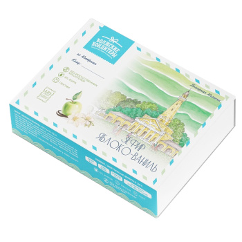 Зефир ванильно-яблочный 250г Волжские кондитеры