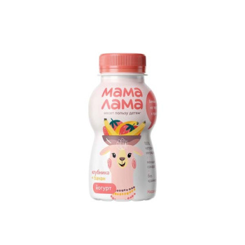 Мама_Лама_Питьевой_200гр_Банан_клубника