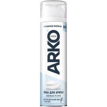 Пена для бритья Arko MEN 200мл Extra Sensetiv