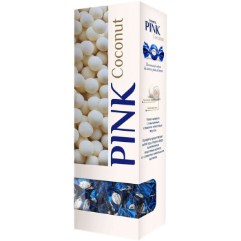 Набор конфет Pink Coconut с кокосовой начинкой, 163г