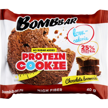 Печенье Bombbar Шоколадный брауни, 40г