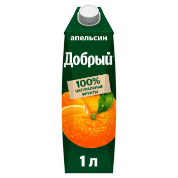 Нектар апельсин Добрый, 1л
