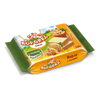 Вафли Коровка с халвой 150г