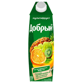 Нектар Добрый мультифрукт, 1л
