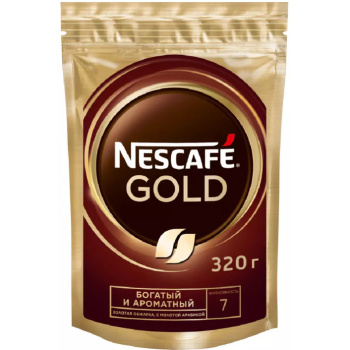 Кофе Нескафе Голд 320г пакет