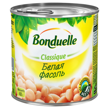 Фасоль БОНДЮЭЛЬ белая 400г