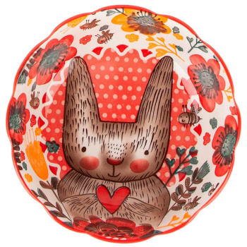 Салатник Kawaii Forest.Bunny 15см, 550мл