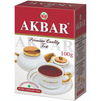Чай Akbar Gold чёрный крупнолистовой, 100г