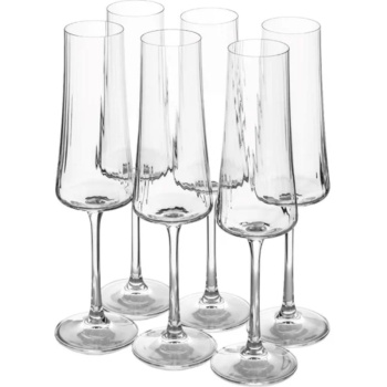 Набор бокалов для шампанского XTRA 6шт, 210мл 