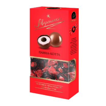 Конфеты шоколадные «Марсианка», панна-котта, 180г