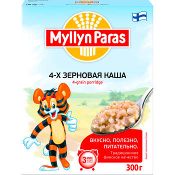 Каша 4-зерновая Myllyn Paras 300г