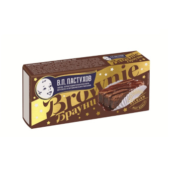 Пирожное Чизкейк  Брауни Пастухов, 45г 
