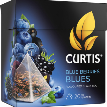 Чай чёрный Curtis Blue Berries Blues, 20 пакетиков