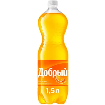 Напиток Добрый апельсин, витамин С, газированный, 1,5л 