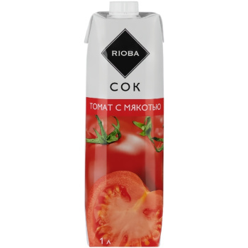 Сок Rioba томатный, 1л