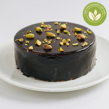 Торт Брауни с фисташковым муссом 560г