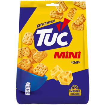 Крекер Tuc Мини, соленый со вкусом сыра, 110г