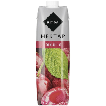 Нектар Rioba вишневый, 1л