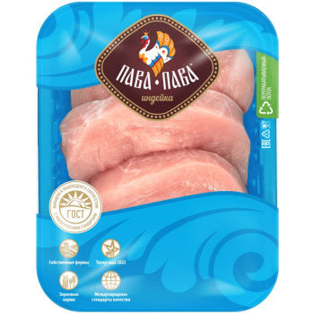 Котлета из индейки Пава Пава Премиум охлажденная, 600г
