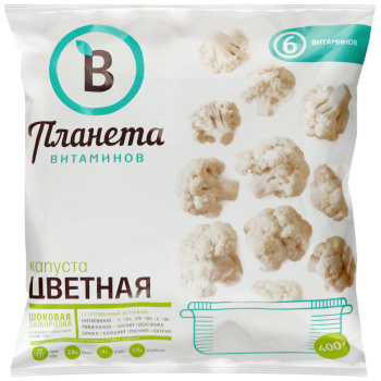 Цветная капуста Планета Витаминов Едим Дома, 400г