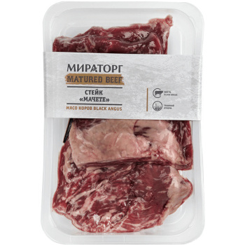 Стейк Мачете из говядины 440г охлажд. Matured Beef Мираторг