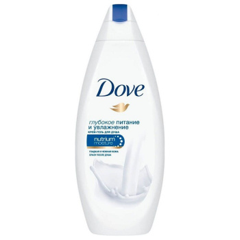 Гель для душа DOVE крем жен 250мл Глубокое питание и увлаж