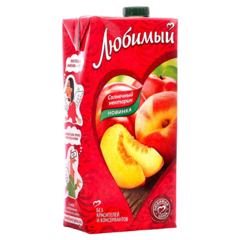 Нектар Любимый Сад, солнечный нектарин, 0,95л