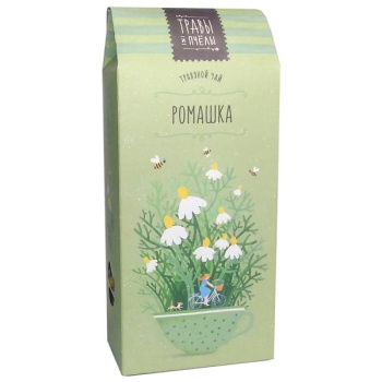 Моночай травяной Травы и пчёлы, ромашка, 40г 