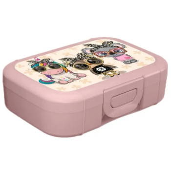 Ланч-бокс детский 0,85л с декором