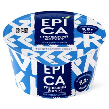 Йогурт Epica Греческий 2,5% БЗМЖ, 130г
