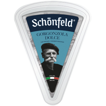 Сыр Горгонзола Schonfeld с голубой плесенью 50% БЗМЖ, 100г
