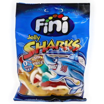 Мармелад жевательный Fini Sharks в форме акулы, 90г