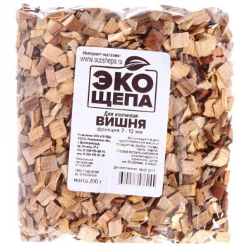 ЭКОщепа д копчения Вишня 200гр  7 12мм