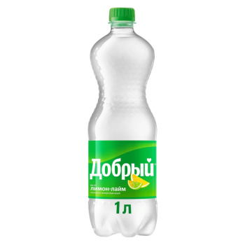 Напиток Добрый 1л Лимон лайм газированный