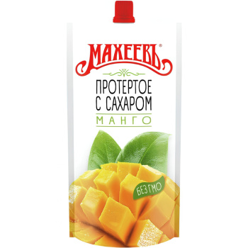 Манго Махеевъ протёртое с сахаром, 300г