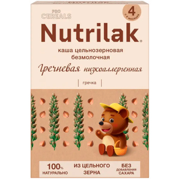 Каша Нутрилак Премиум PRO CEREALS Гречневая безмол. 200г с 4мес.