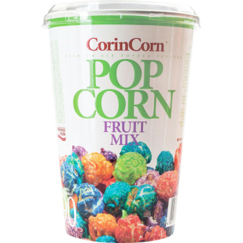 Попкорн CorinCorn фруктовый микс в стакане 90г
