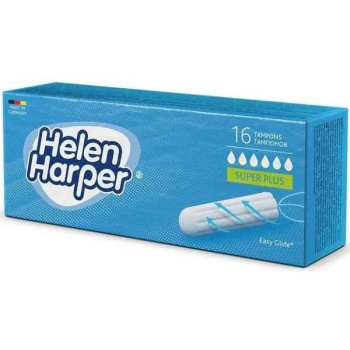 Тампоны Helen Harper Super Plus 16шт Без аппликатора