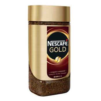 Кофе растворимый Nescafe Gold, 190г