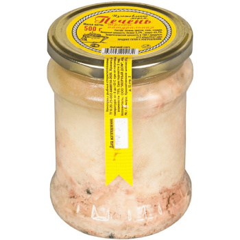 Печень трески Самарский Икорный Дом, 500г