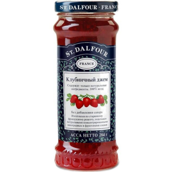 Джем St.Dalfour клубничный, 284г