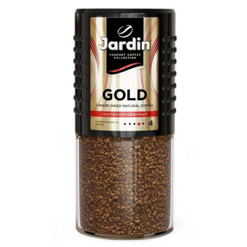 Кофе JARDIN Голд 190г растворимый сублимированный