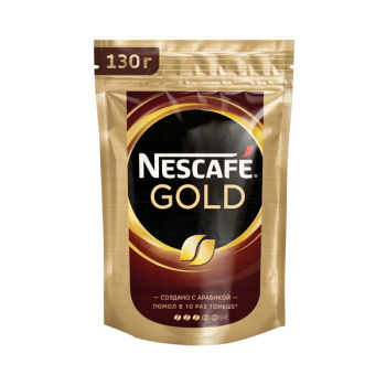 Кофе растворимый Nescafe Gold 130г